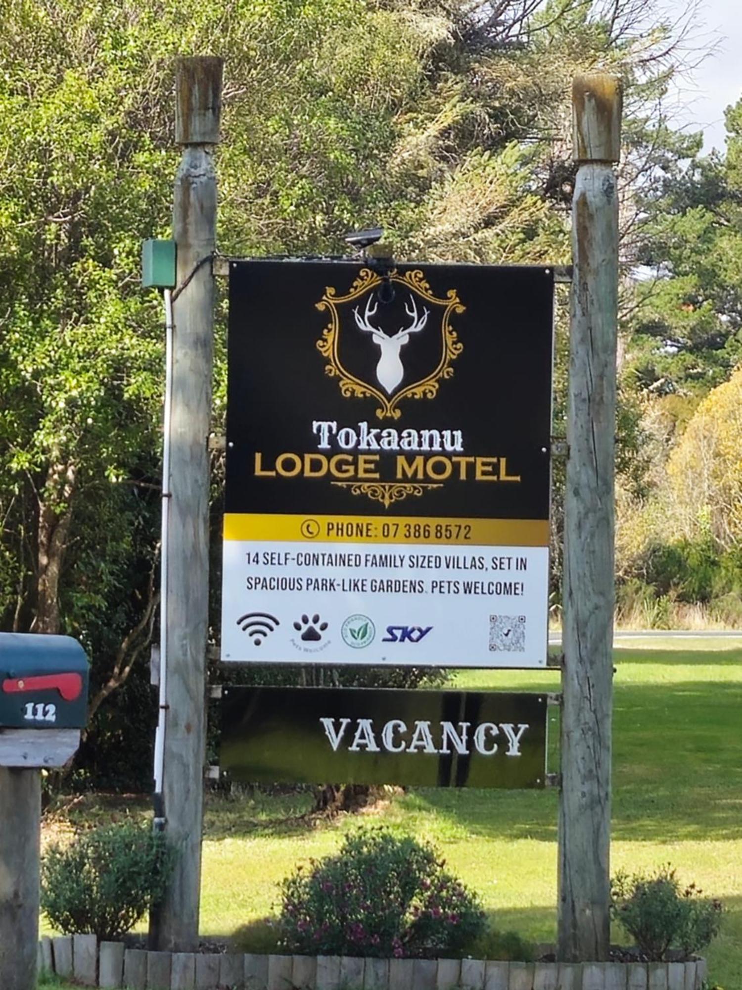 Tokaanu Lodge Motel Туранги Екстериор снимка